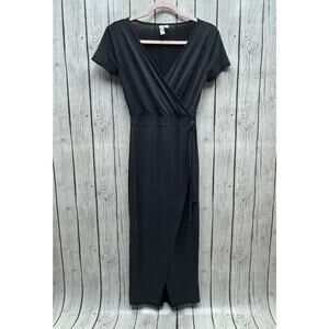 Ayla Black Knit Dress Size X-Small